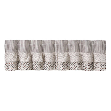 Florette Ruffled Valance Curtain 16x72 VHC Brands - The Fox Decor